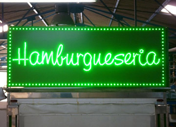 LEDS VERDES INTERMITENTES